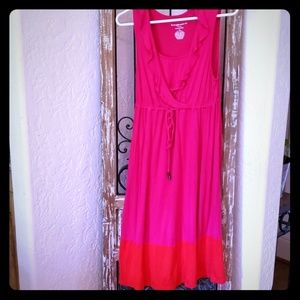 Color Block Nursing and Maternity Dress